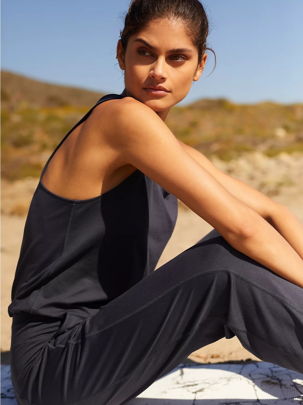 Sweaty Betty Black Gary Jumpsuit Sz: XS - Picture 4 of 10